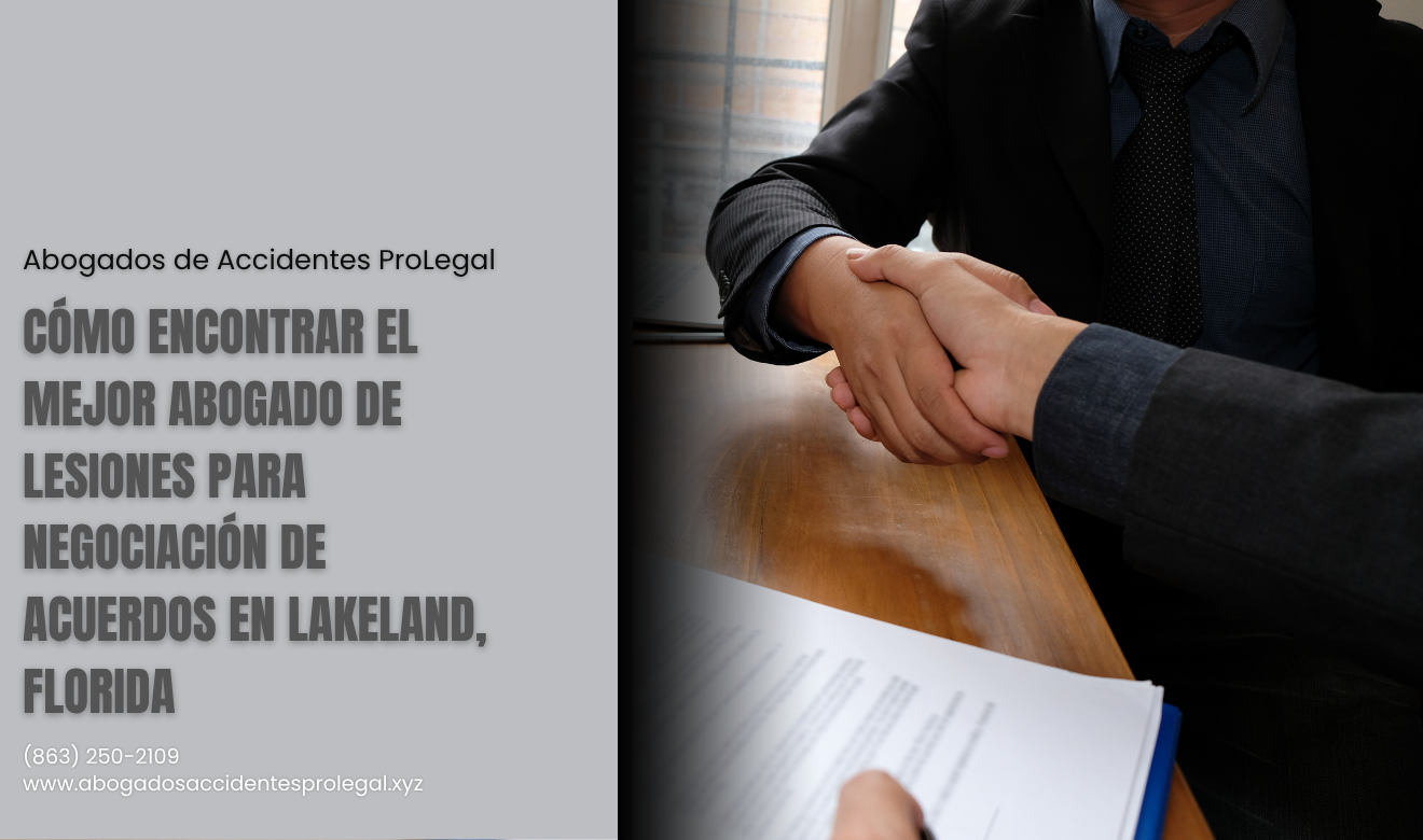 abogado lesiones negociación de acuerdo Lakeland