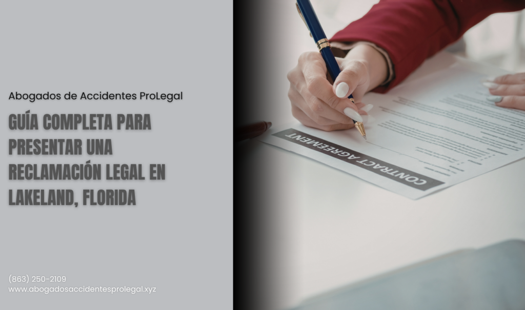 guía de pasos para reclamación legal Lakeland